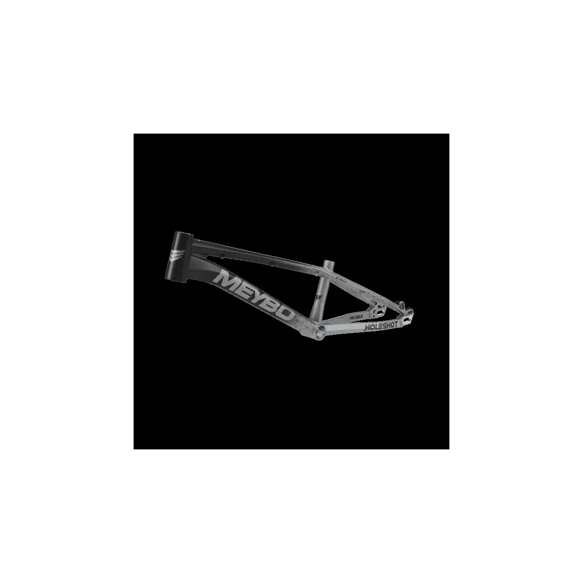 Meybo Holeshot Alloy 2024.5 Bmx Race Frame Matte Black/Grey